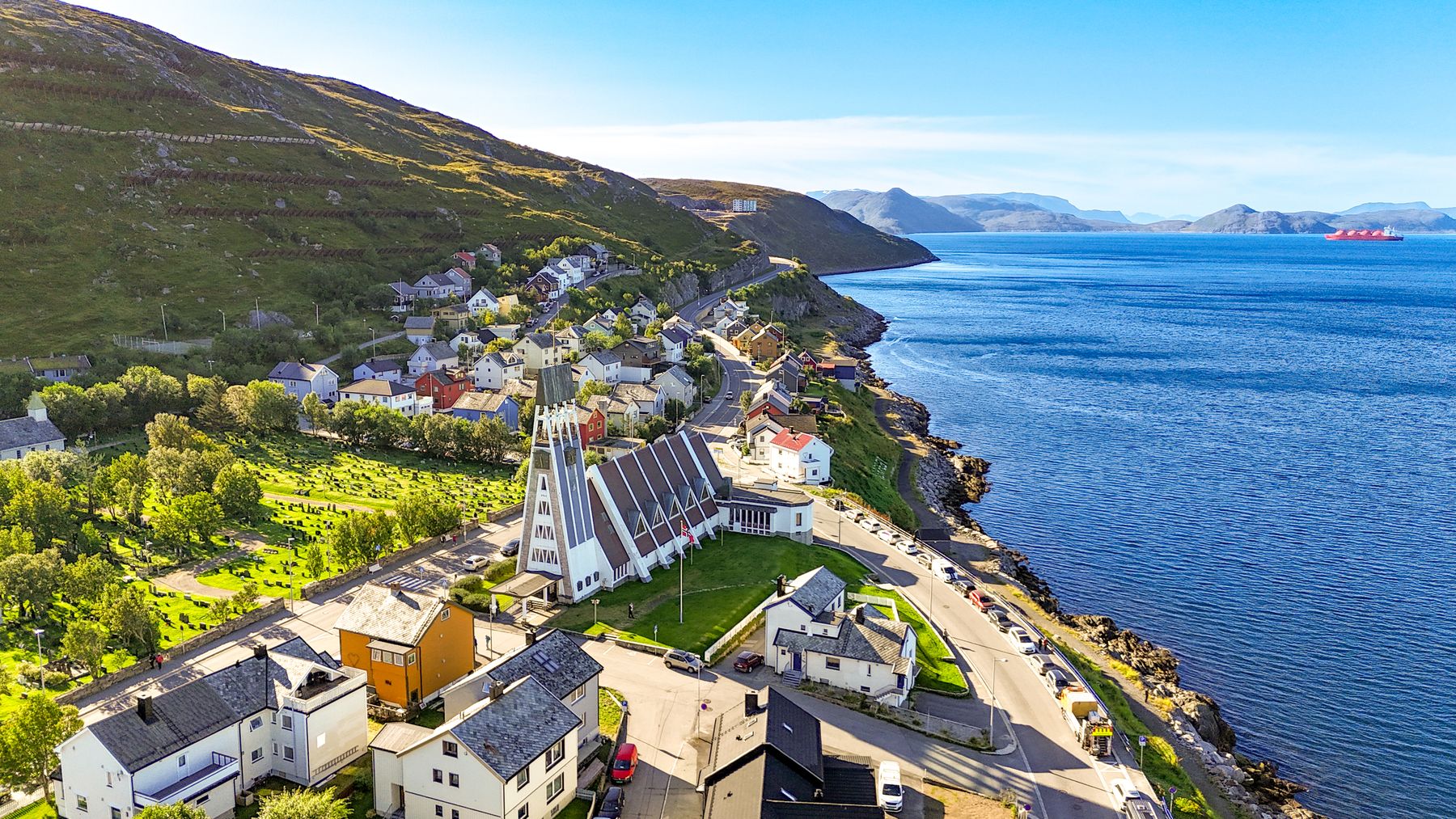 Hammerfest Coast, Aerial WIDE 2